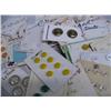 Image 2 : Collection Vintage Buttons On Original Cards