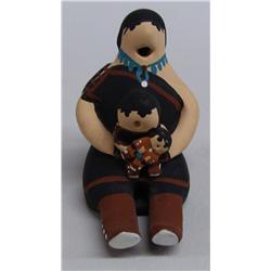 Santo Domingo Storyteller Doll By G. Tenorio