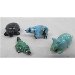 Collection Native American Zuni Fetishes