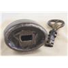 Image 2 : Vintage Strong Box Heavy Padlock and Key
