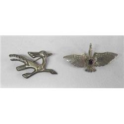 2 Vintage Navajo Pins Pendant
