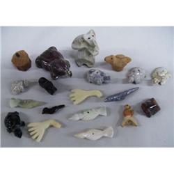 Collection of small fetishes