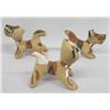 Image 2 : 3 Jemez Pottery Dogs by Fragua