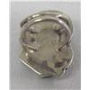 Image 3 : Native American Navajo Sterling Turquoise & Coral Ring