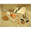 Image 1 : 9 Native American Pottery Shards, 8 Arrowheads