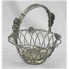 Image 1 : Godinger Silverplate Handled Basket