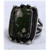 Image 2 : 1930s-40s Navajo Green Turquoise Ring