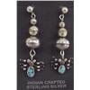 Image 4 : Native American Navajo Spider Necklace & Earrings