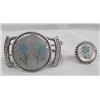 Image 1 : Native American Zuni Bracelet & Ring