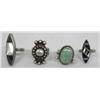 Image 4 : Collection Native American Navajo & Zuni Rings