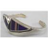 Image 2 : Southwest Sterling Lapis Bracelet