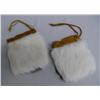 Image 2 : 2 Northwest Canadian Rabbit Fur Pouches