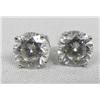 Image 1 : Cubic Zirconia Pierced Earrings