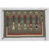 Image 1 : Native American Navajo Yei Rug.