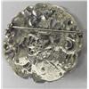 Image 2 : Sterling Silver Round Pin Marked Lloyds