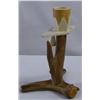 Image 3 : Carved Antler Candlestick
