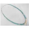 Image 1 : Navajo Turquoise Necklace by Begay