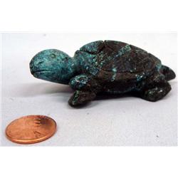 Zuni Turquoise Turtle Fetish