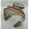 Image 1 : Native American Navajo Cuff Bracelet Hallmark PA