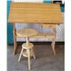 Image 2 : Drafting Table & Stool, MUST BE PICKED UP