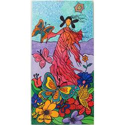 Kills Thunder Painting, "Butterfly Princess"