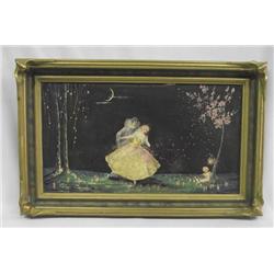 Art Nouveau Print ''Love Melody'' By Marygold