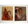 Image 2 : 12 Prints American Indian Paintings by G. Catlin
