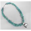 Image 1 : Navajo Turquoise MOP Jet Necklace