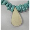 Image 3 : Navajo Turquoise MOP Jet Necklace
