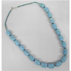Native American Navajo Turquoise Bead Necklace