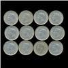 1940 Britian 3p Silver XF/AU 12pcs (COI-8828)