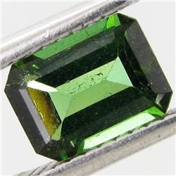 1ct Neon Green Cuprian Tourmaline Emerald Cut (GEM-24737)