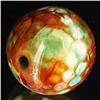 27.15ct Spearmint Fire Agate Sphere Pendant (GEM-35645)