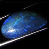 3.25ct Australian Black Opal Doublet Full Fire (GEM-36544)