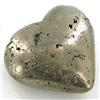 1620ct Handcarved Pyrite Heart (MIN-000127)
