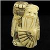 Image 1 : Handcarved Bone Chinese Netsuke (CLB-907)
