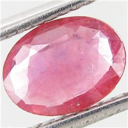 0.88ct Clean Padparadsha Sapphire Oval (GEM-7189B)