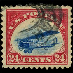 1918 USA 6c Airmail Red Blue (STM-0690)