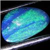 0.59ct Black Australian Opal Doublet  (GEM-28624D)