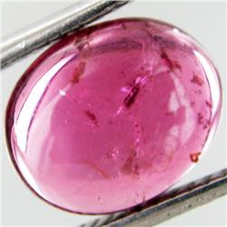 2.13ct Natural Rubellite Tourmaline Oval (GEM-25202G)
