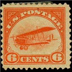 1918 USA 6c Airmail Orange (STM-0688)
