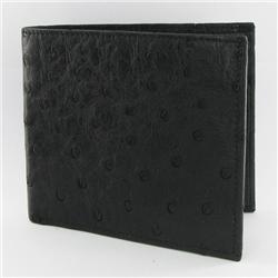 Mens Ostrich Hide Skin Wallet (ACT-256)