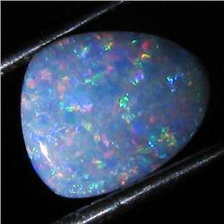 1.91ct Australian Black Opal Doublet Full Fire (GEM-36059)