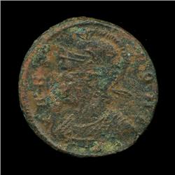 300AD Roman Bronze Coin Higher Grade (COI-8976)