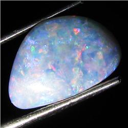 4.45ct Australian Black Opal Doublet Full Fire (GEM-36447)