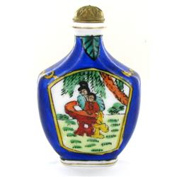 Antique Chinese Porcelain Snuff Bottle (ANT-1506)