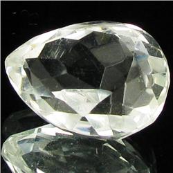 22.7ct White Quartz Pear (GEM-29561D)