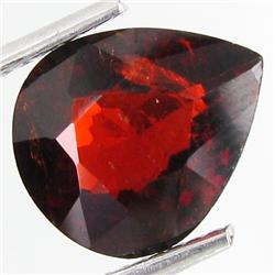3.65ct Dark Fanta Spessartite Garnet Pear Cut (GEM-29883)