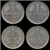 Image 2 : 1969D/G/F/J Germany 1 Mark Hi Grade Scarce 4 Pcs (COI-8175)