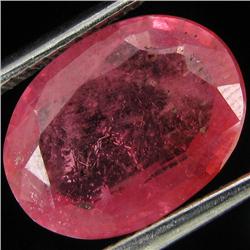 3ct Pink Mozambique Ruby Oval (GEM-29836A)